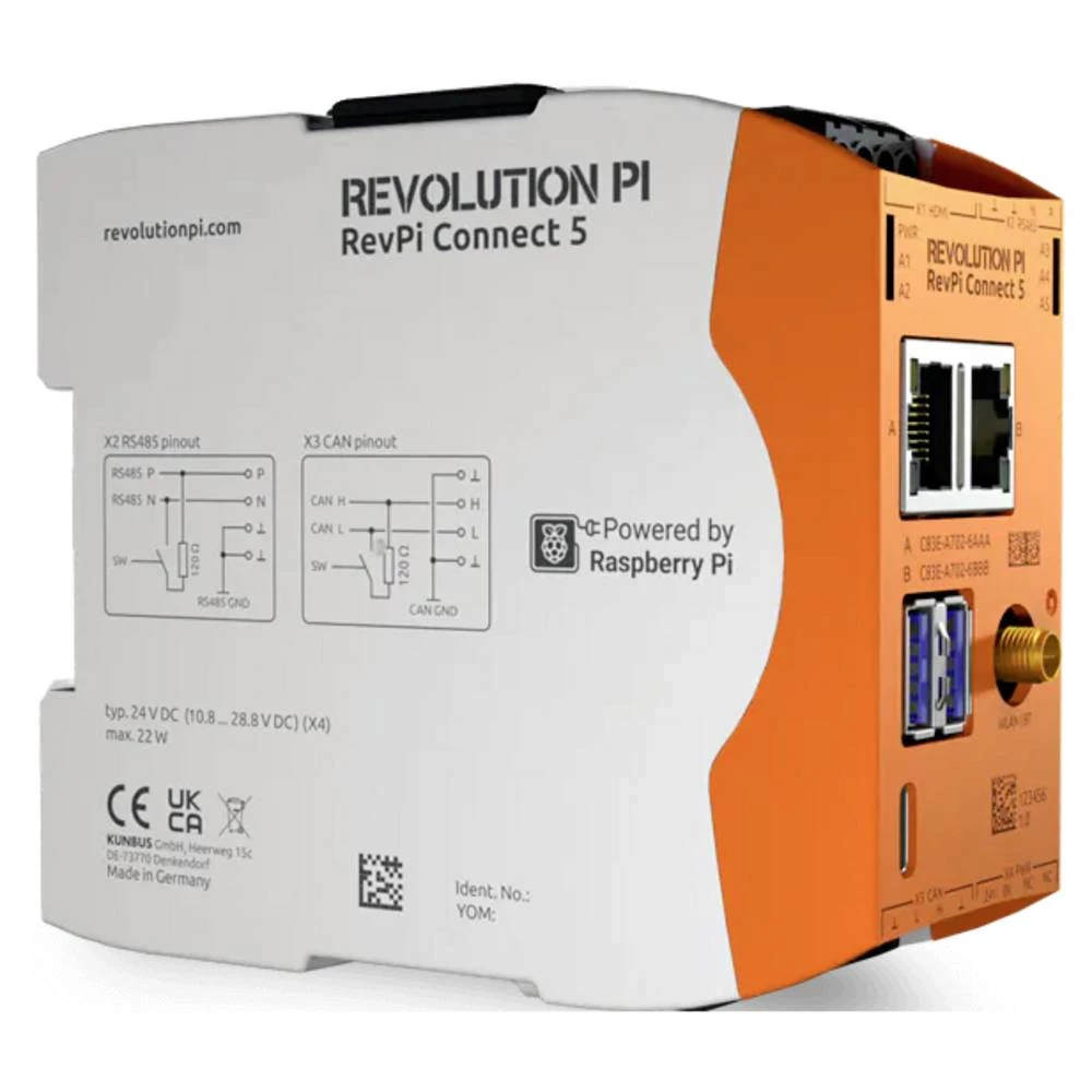 Revolution Pi by Kunbus RevPi Connect 5 100419 PLC modul za proširenje 24 V/DC slika