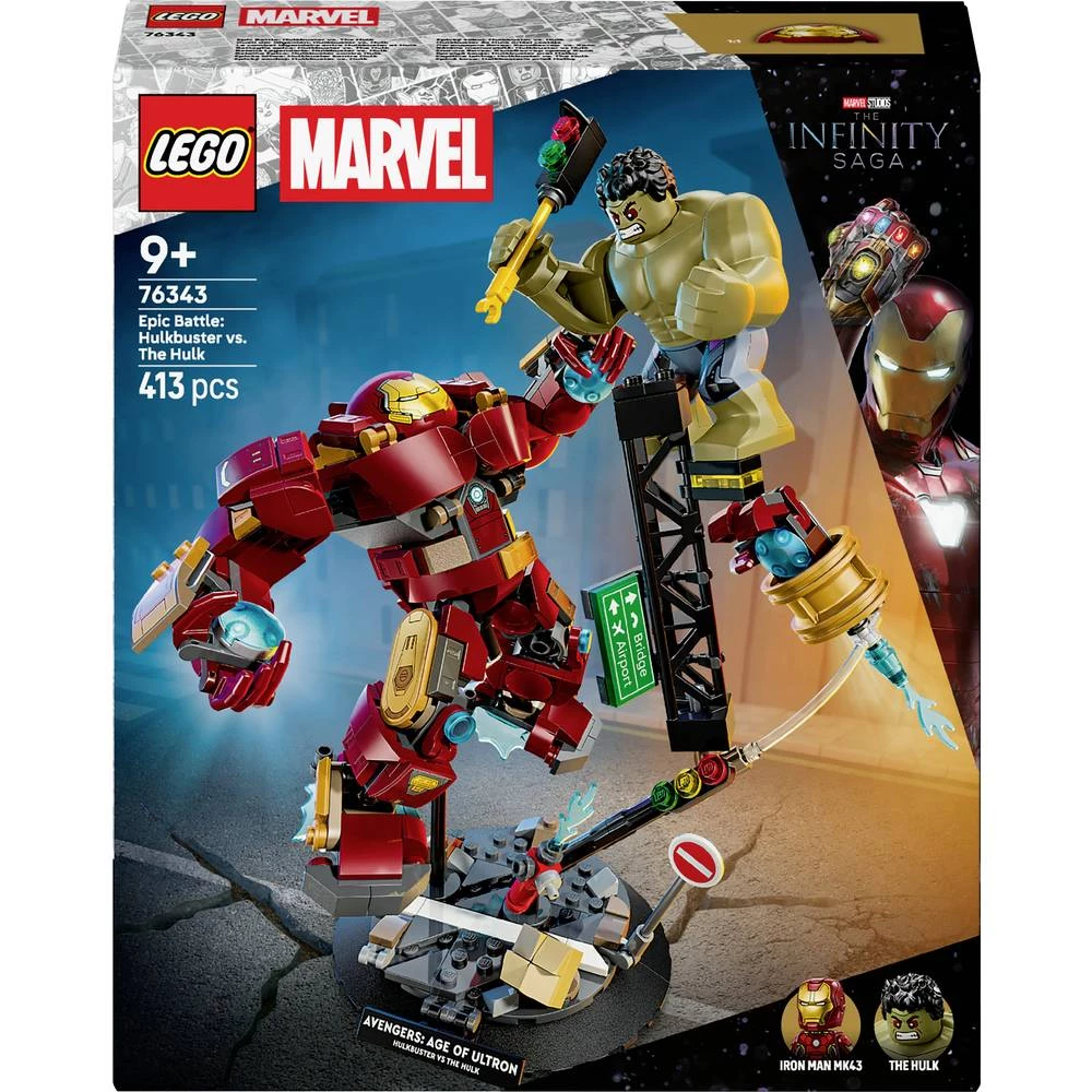 76343 LEGO® MARVEL SUPER HEROES Dvoboj divova: Hulkbuster protiv Hulka (76343) slika