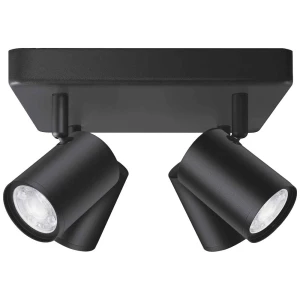 WiZ 8719514554573 IMAGEO WiZ Spots 4x5W B 22-65K RGB SQ LED stropna svjetiljka   Energetska učinkovitost 2021: F (A - G) 20 W crna slika