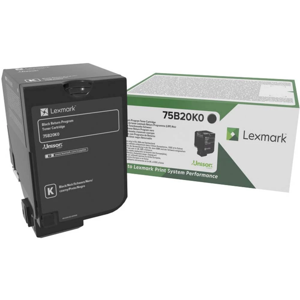 Lexmark spremnik s tonerom za povrat CS727 CS728 CX727 original crna 13000 Stranica 75B20K0 slika