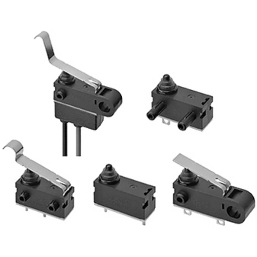 Omron D2AW-ER003D-R mikro prekidač 12 V/DC 0.1 A 1 x off/(on) kom. Bag slika