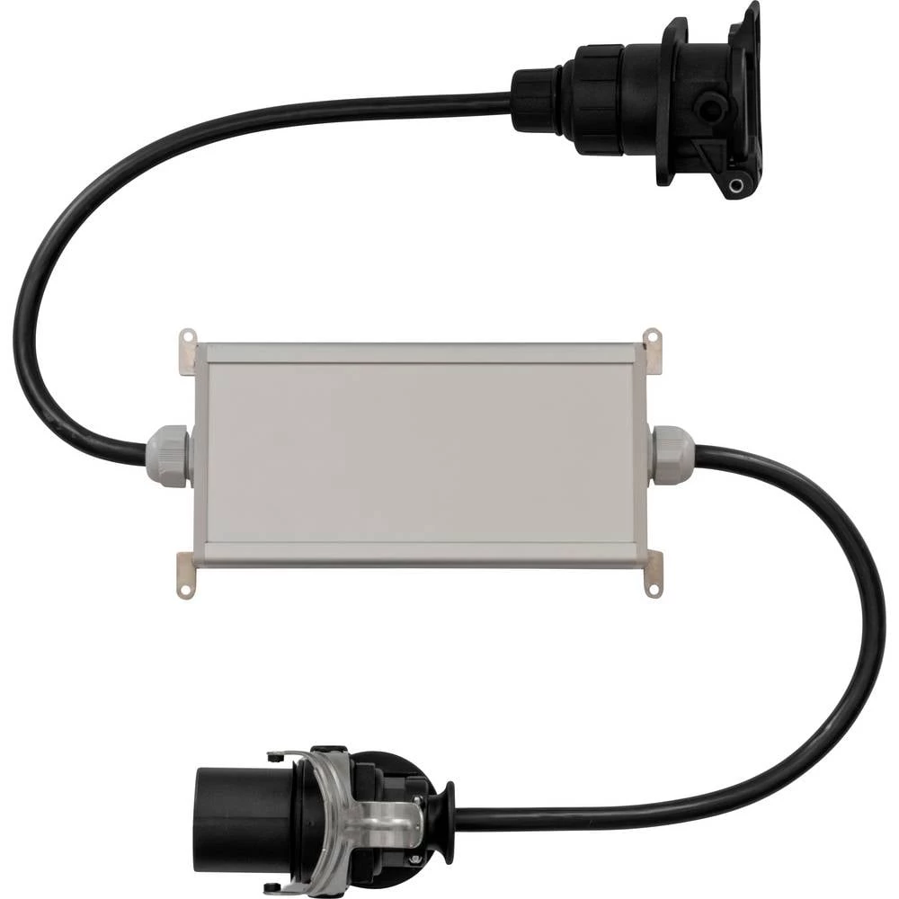 SecoRüt 40520 adapter za prikolicu [utičnica prikolice 15-polna - utikač prikolice 15-polni] slika