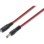 TRU COMPONENTS TC-9556668 niskonaponski priključni kabel niskonaponski adapter - niskonaponski konektor 5.5 mm 2.1 mm   3.00 m 1 St.