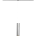 Svjetiljka za visokonaponski sustav šina 1-fazni GU10 50 W LED SLV Enola 143964 srebrno-siva
