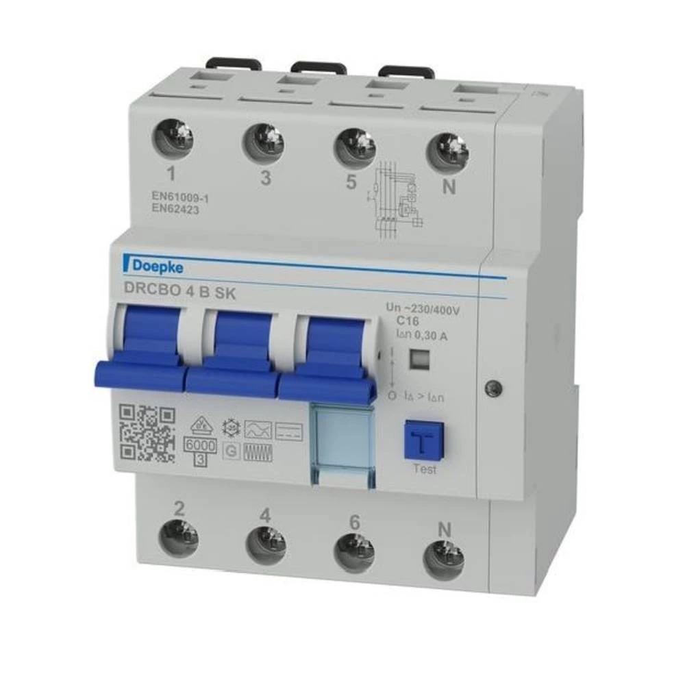 Doepke 09948134 FID zaštitna sklopka/zaštitna sklopka za vodove slika