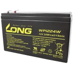 Long WP1224W WP1224W olovni akumulator 12 V 6 Ah olovno-koprenasti (Š x V x D) 151 x 101 x 51 mm plosnati priključak 6.3