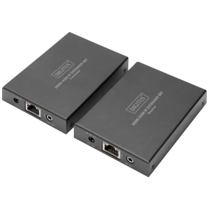 Digitus DS-55507 HDMI / RJ45 adapter [1x ženski konektor HDMI - 1x ženski konektor HDMI] crna podržava HDMI, High Speed HDMI, Ultra HD (4K) HDMI slika