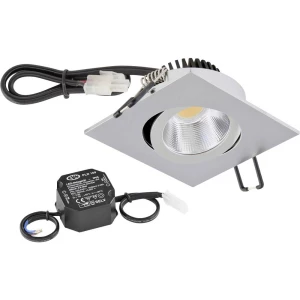 EVN  PC24N61502 LED ugradna svjetiljka   6 W toplo bijela krom boja slika