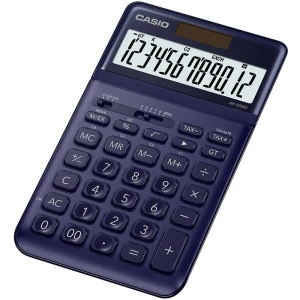 Stolni kalkulator Casio JW-200SC Mornarsko-plava Zaslon (broj mjesta): 12 solarno napajanje, baterijski pogon (Š x V x d) 109 x slika