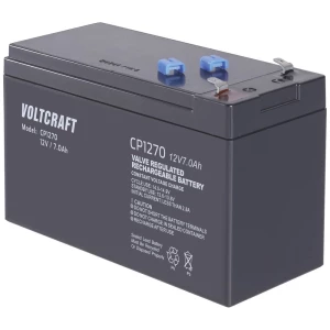 VOLTCRAFT CE12V/7Ah VC-12713970 olovni akumulator 12 V 7 Ah olovno-koprenasti (Š x V x D) 151 x 100 x 65 mm plosnati priključak 4.8 mm bez održavanja slika