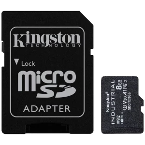 Kingston Industrial microsdhc kartica 8 GB Class 10 UHS-I uklj. sd-adapter slika