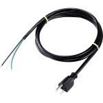 Basetech XR-1638092 struja priključni kabel crna 2.00 m