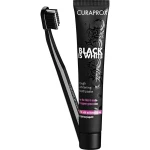 CURAPROX Black Is White Set 73320633 sredstvo za čišćenje zubi, pasta za zube   crna