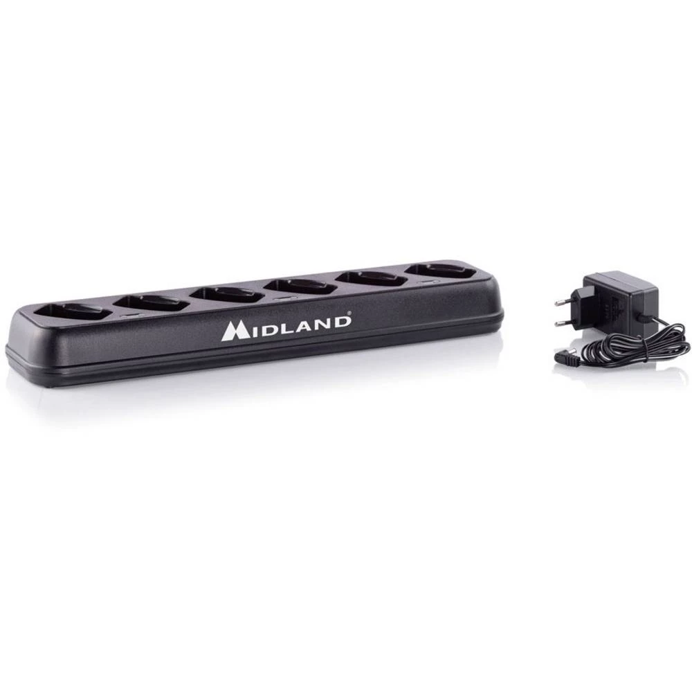 Midland stolni punjač 6-fach Standlader für Midland Business Radio BR02 / BR02 Pro C1295