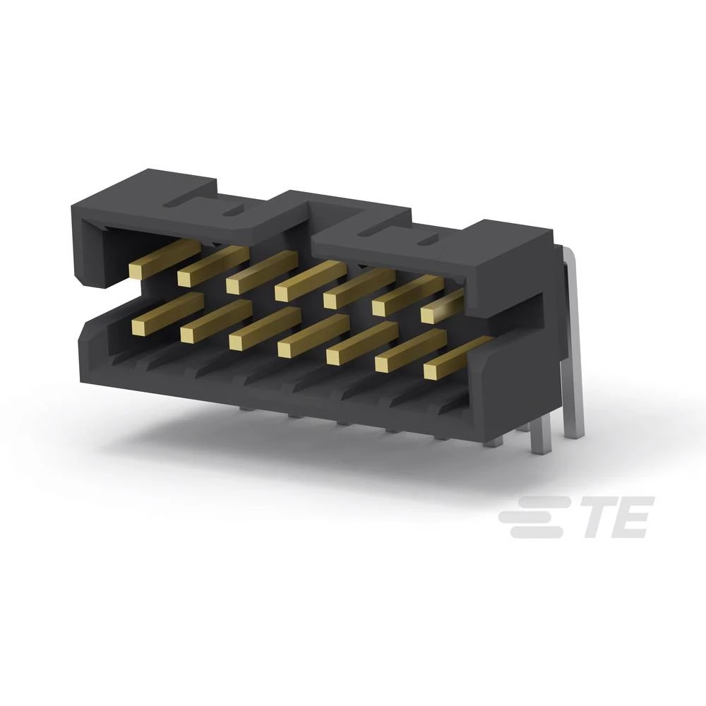 TE Connectivity ugradna standardna letva s muškim kontaktima 1-2842248-6 1 St. Tube slika