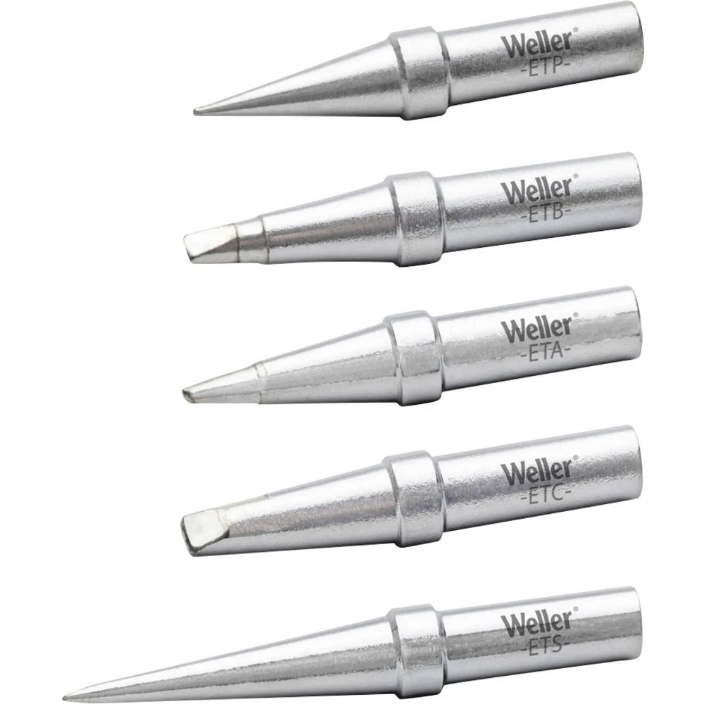 Weller set vrha za lemljenje dljetast oblik, okrogli oblik, koničan oblik Content 1 Set slika