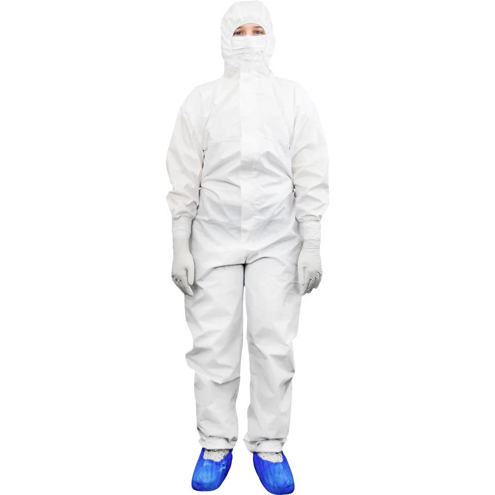 Antistat 600-5009E Antistatički kombinezoni za jednokratnu upotrebu Veličina haljine: XL bijela slika