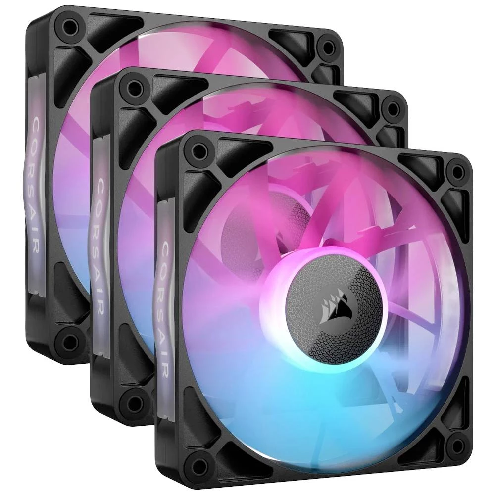 Corsair iCUE LINK RX120 RGB ventilator za PC kućište crna (Š x V x D) 120 x 120 x 25 mm uklj. LED rasvjeta slika