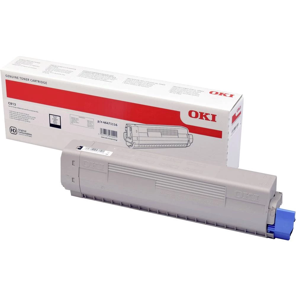 OKI Toner C813 46471116 Original Crn 5000 Stranica slika
