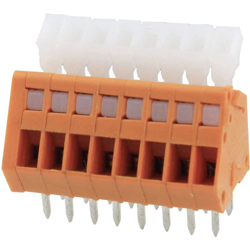 Degson Opružna blok spojka 0.51 mm&sup2; Broj polova 4 Narančasta 100 ST slika