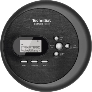 TechniSat DIGITRADIO CD 2GO prijenosni CD player MP3 crna slika