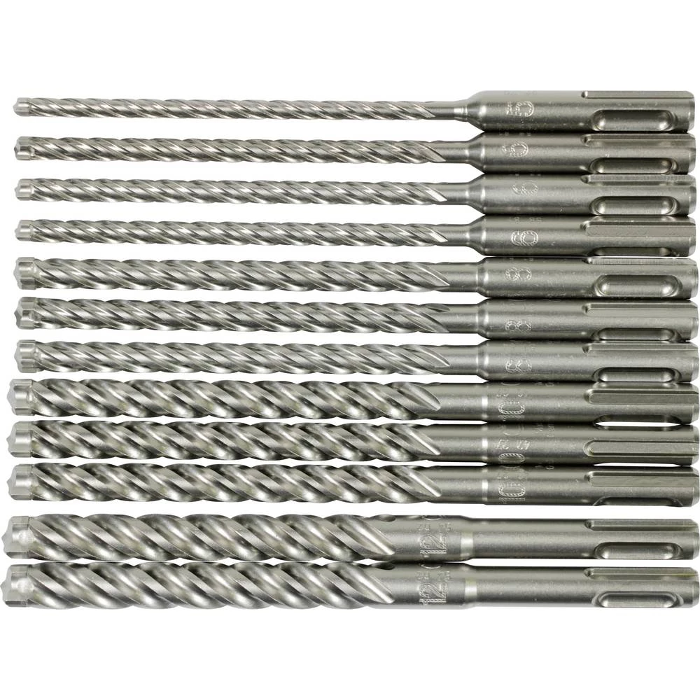 Makita S_0380_8140900 E-14912 spiralno svrdlo za beton-komplet 5 mm, 6 mm, 8 mm, 10 mm, 12 mm Ukupna dužina 165 mm 1 St. slika