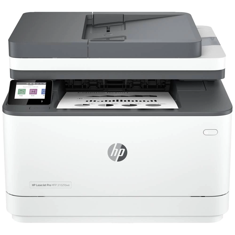 HP Laserjet 3102fdwe laserski višenamjenski pisač A4 pisač, skener, kopirni stroj, faks Bluetooth®, Duplex, LAN, WLAN, USB, HP Instant Ink, ADF slika