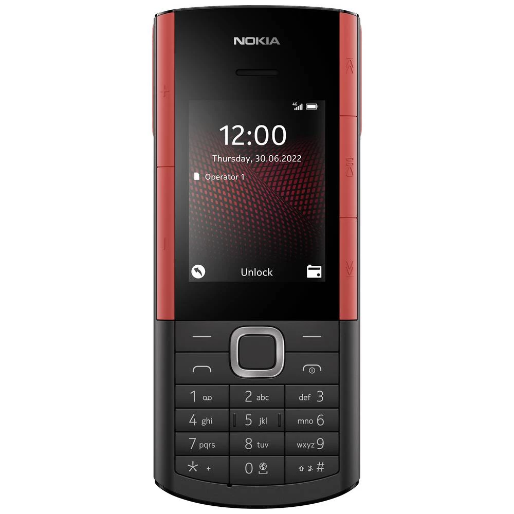 Nokia 5710 XA mobilni telefon crna/crvena slika