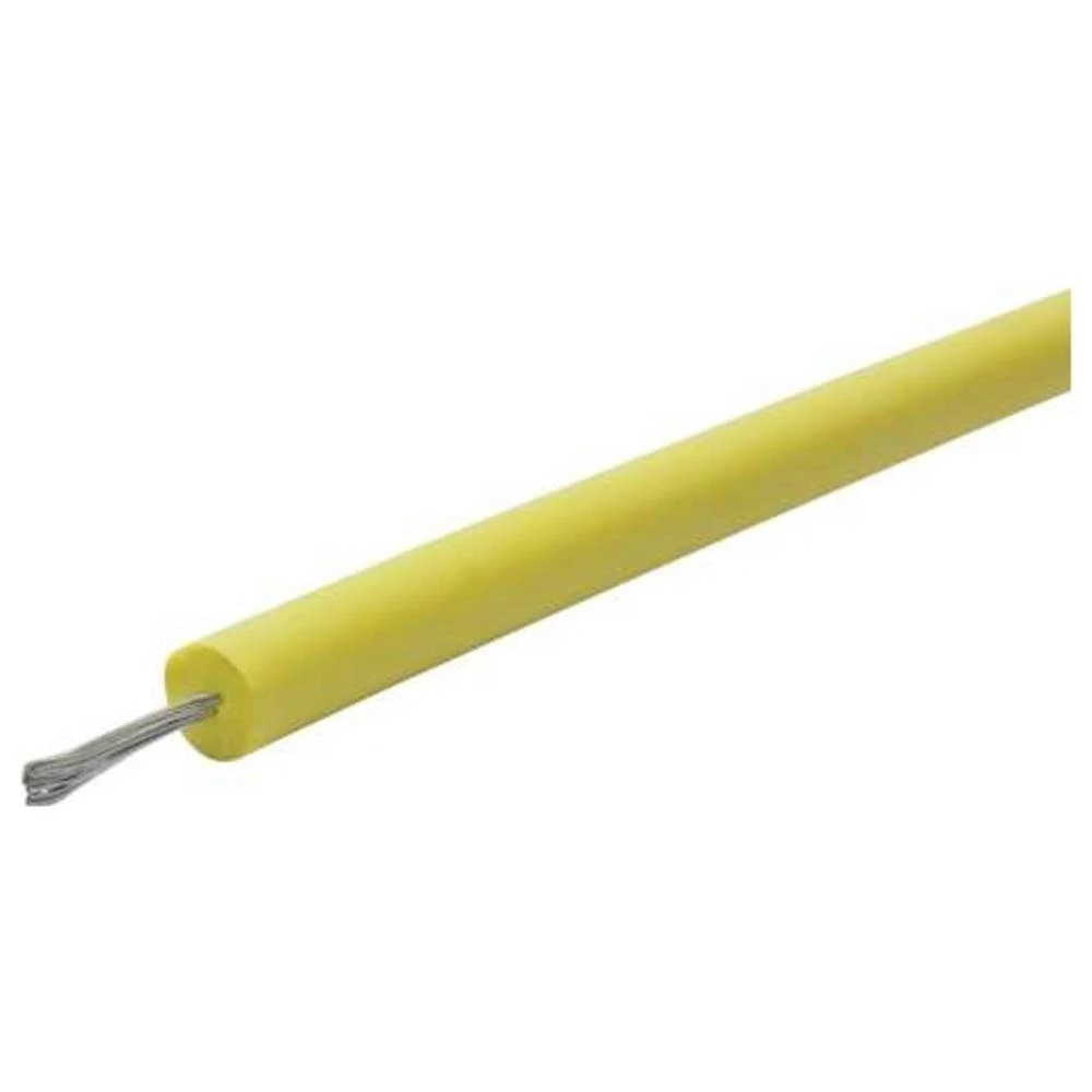 Rautronic 9001307 visokonaponski kabel 1.5 mm² žuta Roba na metre slika