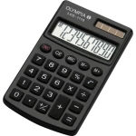 Džepni kalkulator Olympia LCD 1110 Crna Zaslon (broj mjesta): 10 solarno napajanje, baterijski pogon (Š x V x d) 70 x 10 x 117 m