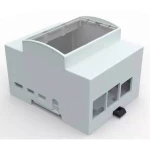 Joy-it RB-CaseP4+07 SBC kućište Pogodno za: Raspberry Pi za montažu na DIN tračnicu Bijela