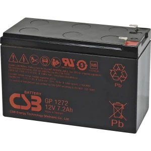 CSB Battery GP 1272 Standby USV GP1272F1 olovni akumulator 12 V 7.2 Ah olovno-koprenasti (Š x V x D) 151 x 99 x 65 mm pl slika