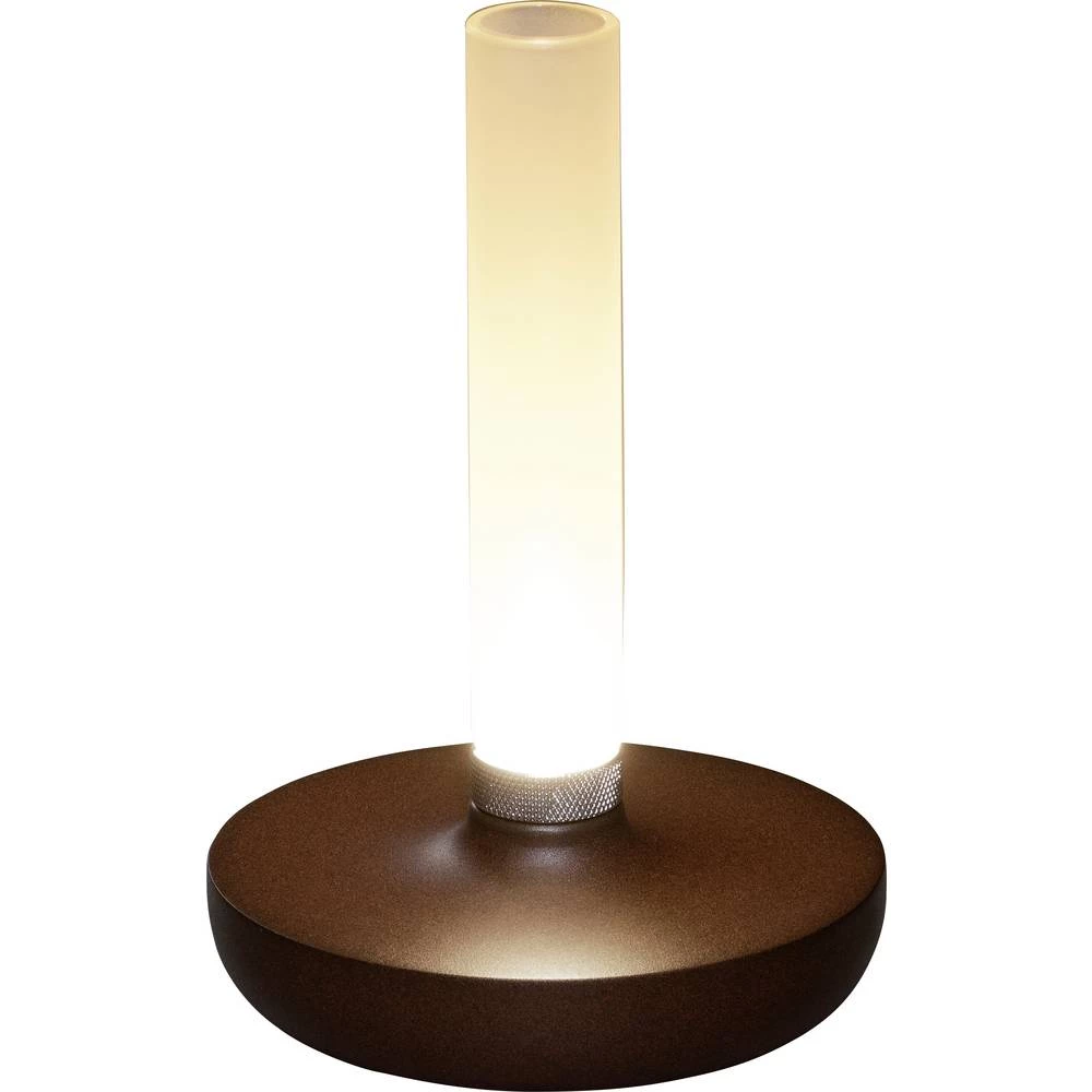 Konstsmide 7827-973 Biarritz LED akumulatorska stolna lampa hrđa slika