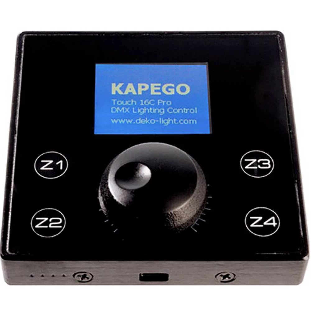 Deko Light DMX Wandcontroller Touch 16CH Pro zidna jedinica upravljanja 86 mm 86 mm 15.3 mm slika