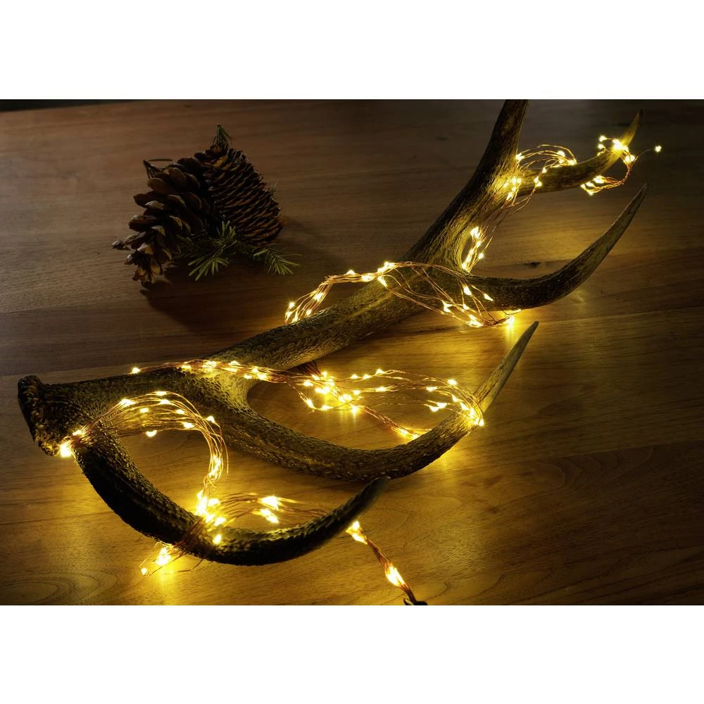 Konstsmide 6381-160 LED bleščice kapi toplo bijela LED prozirna Energetska učinkovitost 2021: F (A - G) slika