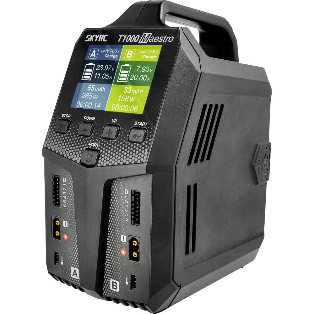 SKYRC T1000 AC/DC punjač baterija za modele 20 A olovni, lifepo, LiHV, litijev-ionski, litijev-polimerski, nikalj-kadmij slika