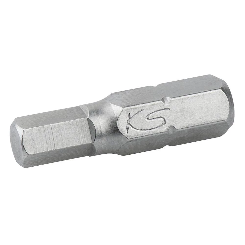 KS Tools 911.5127 šestrubni bit specijalni čelik poniklovani C 8 kom. slika