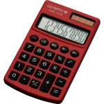 Džepni kalkulator Olympia LCD 1110 Crvena Zaslon (broj mjesta): 10 solarno napajanje, baterijski pogon (Š x V x d) 70 x 10 x 117