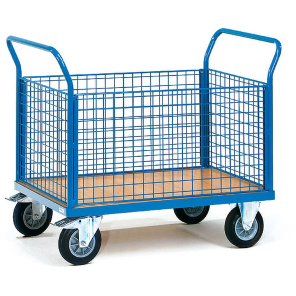 Fetra Hauptartikel 1550 kolica s platformom čelik obložen s prahom Opterećenje (maks.): 400 kg slika