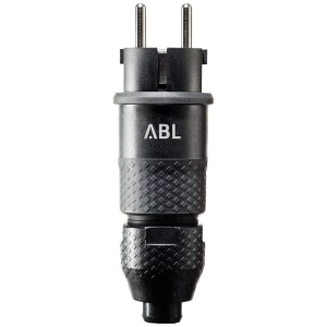 ABL Sursum 1529100 utikač sa zaštitnim kontaktom termoplast 250 V crna IP54 slika