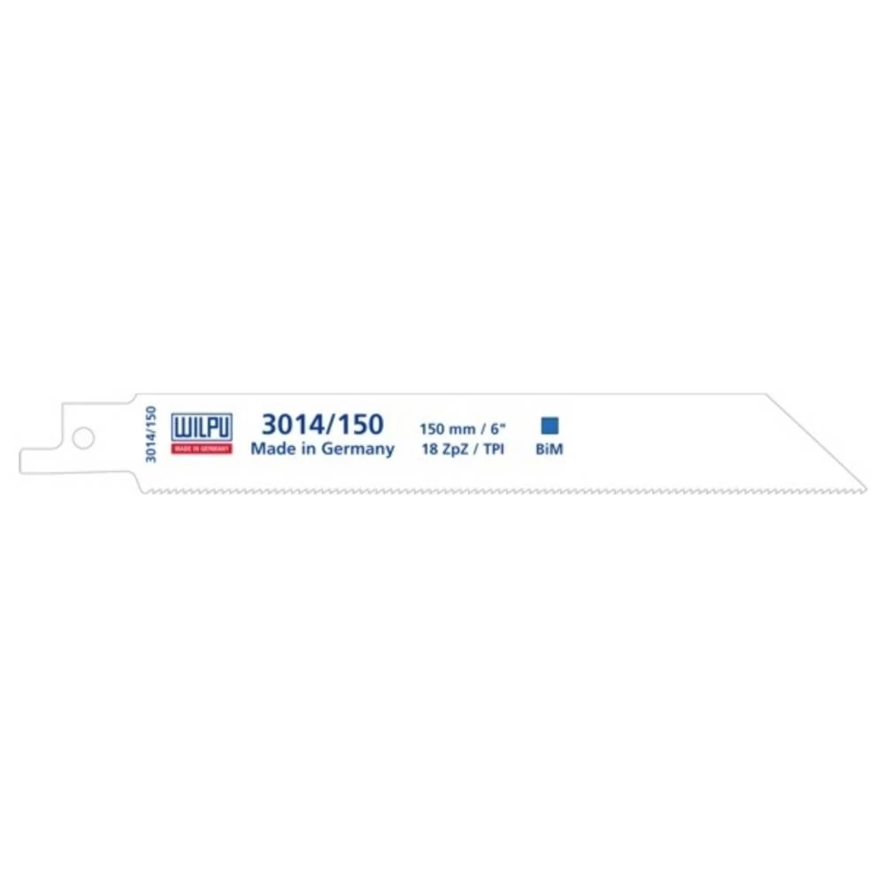 Alarm Werkzeuge 56060026 HSS bimetalni list za recipročnu pilu, valoviti 18TPI L.151mm 1 kom. slika