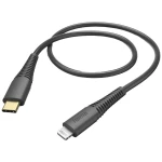 Hama USB kabel za punjenje USB 2.0 Apple Lightning utikač, USB-C® utikač 1.50 m crna 00201602