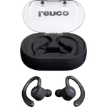 Lenco EPB-460BK Bluetooth® sportske in ear stereo-headset u ušima slušalice s mikrofonom, petlja za uho, otporne na znoj