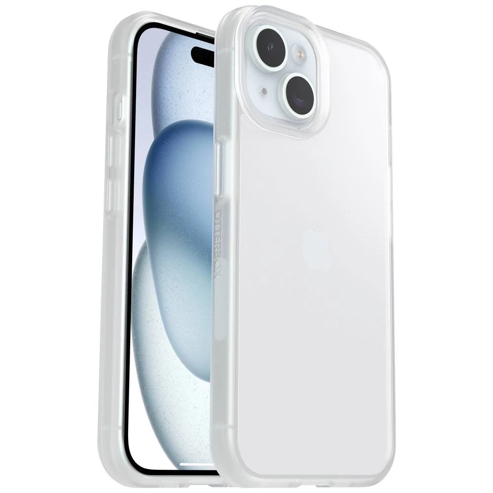 Otterbox React stražnji poklopac za mobilni telefon Apple iPhone 15 prozirna induktivno punjenje slika