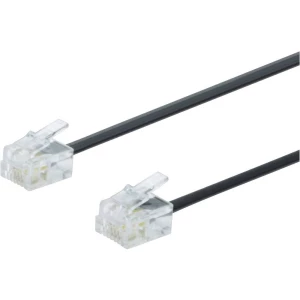 Digitus ISDN priključni kabel [1x muški konektor RJ11, RJ11-muški konektor 6p4c - 1x muški konektor RJ11, RJ11-muški kon slika