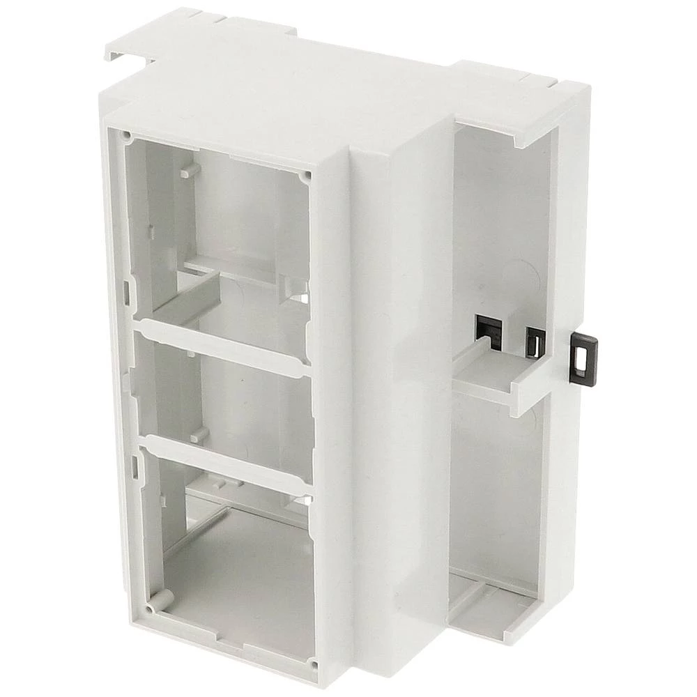 Hammond Electronics 1597DIN6MDH53 kućište za profilnu šinu otvoreno 90 x 58 x 106 PPO svijetlosiva 1 St. slika