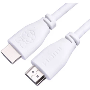 Raspberry Pi® CPRP020-W HDMI kabel Raspberry Pi [1x muški konektor HDMI - 1x muški konektor HDMI] 2.00 m bijela slika