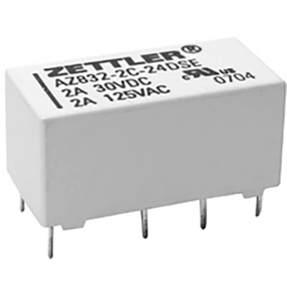 Zettler Electronics AZ832P2-2C-5DE relej za tiskane pločice 5 V/DC 3 A 2 prebacivanje 1 St. slika
