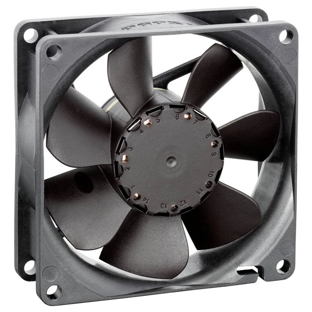 EBM Papst 8414NM aksijalni ventilator 24 V/DC 55 m³/h (D x Š x V) 80 x 80 x 25 mm slika