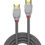 LINDY HDMI priključni kabel HDMI-A utikač, HDMI-A utikač 0.30 m siva 37869  HDMI kabel